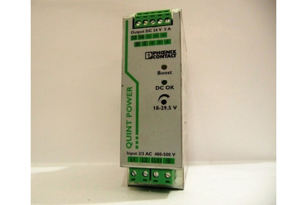 Power Supply Unit, QUINT-PS/3AC/24DC/5, Phonix   (14 Days Warrenty on Entire Stock)